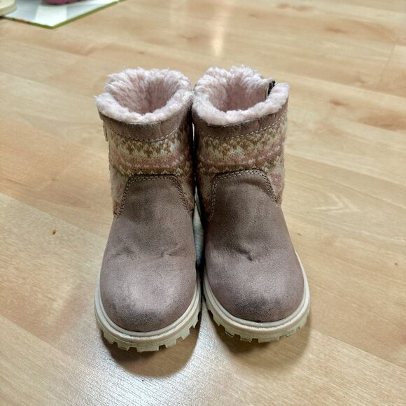 Dr. Scholl's Dusty Pink Kendal Fashion Boot Girls Size 10 - Picture 5 of 8